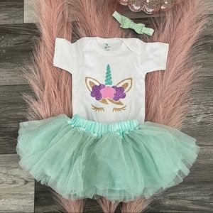 Sparkle Sisters 3 piece Baby Set (NWT)